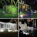 WELALO Solar Spot Lights Outdoor, [2 Pack/52 LED/3 Modes] 2-in-1 Solar Landscape Spotlights, Solar Powered Security Lights, IP65 Waterproof Wall Lights for Walkway Yard Garden Driveway(Cool White) by GreenHaven Gardens