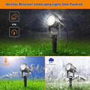 APONUO Solar Spot Lights Outdoor 4-in-1 Solar Landscape Lighting Dusk to Dawn Solar Uplights IP65 Waterproof 9.8ft Cable Outdoor Spot Lights for Yard Pathway Garden Tree Decoration (Cool White) by GreenHaven Gardens