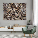 HZOHNAGO Leopard Print Tapestry Nature Wildlife Vintage Cheetah Fur Spot Animal Skin Wild Animals Spots Printed Wall Tapestry Painting Wall Hanging for Bedroom Living Room Dorm 80" W x 60" H by CozyNest Decor