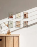 HAUS AND HUES 4x6 White Metal Picture Frames - White 4X6 Photo Frames - Features Premium Aluminum, Vertical Hanging, Easel Back for Tabletop, Home, Office (4x6 in, White, Set of 6) by CozyNest Decor