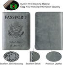 Passport Holder Cover Wallet Travel Essentials Leather Rfid Blocking Case Vacation Luggage Must Haves Travel Accessories for Men Women (116