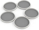 Simple Houseware 12-Inch Lazy Susan Spice Organizer Rotating Tray, 5-Pack by CozyNest Decor