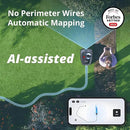 Segway Navimow i110N Robot Lawn Mower Perimeter Wire Free 1/4 Acre RTK+Vision Robotic Lawnmower, AI-Assisted Mapping, Virtual Boundary, APP Control, 58dB(A) Quiet, Multi-Zone Management by GreenHaven Gardens