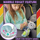 Mini Sensory Octopus Plush Toy, Travel-Size Fidget Plush for Special Needs and Sensory Fun by TinyTreasures Baby Boutique