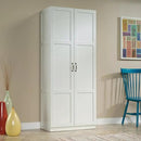Sauder Select Storage Cabinet/ Pantry cabinets, White finish by CozyNest Decor