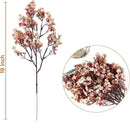 Sggvecsy 15 Pcs Babys Breath Artificial Flowers Gypsophila Bouquets Bulk Real Touch Fake Silk Flowers for Home DIY Floral Arrangement Table Centerpiece Fall Thanksgiving Autumn Decoration (Mixed) by CozyNest Decor