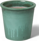 Emissary Round Stoneware Planter (Parent SKU 12012) (Green, 10" D x 10" H) by CozyNest Decor