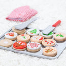 Melissa & Doug Slice and Bake Wooden Christmas Cookie Play Food Set by TinyTreasures Baby Boutique