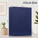 Popotop Photo Album 4x6 100 Pockets for Wedding Gifts,Linen Hardcover Picture Albums for Family Anniversary Baby Vacation Pictures by TinyTreasures Baby Boutique