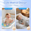Baby Bath Thermometer for Bathtub, Room|Water Temperature, Baby Bath Floating Toy|Kids Bathroom Safety, Digital LCD with Timer by TinyTreasures Baby Boutique