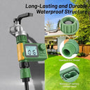 Sprinkler Timer, Hoses Timer for Watering, Outdoor Irrigation Timers, Water Scheduling Device for Tube Programmable with Auto/Manual/Rain-Delay System, Water Hoses Timers for Yard, Lawn, Pool(Green) by GreenHaven Gardens