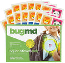BugMD Squito Stickers Mosquito Repellent Patch Stickers for Kids (78 Stickers), Safe & Effective Insect Repellent Patches for Toddlers, Kids, Camping, Beach & Outdoor Essentials by TinyTreasures Baby Boutique