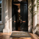Yimobra Welcome Mat, Heavy Duty Sturdy Door Mats for Home Entrance Outdoor Indoor, Front Doormat for Outside Patio Floor Entry Porch Garage Office, Waterproof, Low Profile, 47X32 Inches, Beige Brown by CozyNest Decor