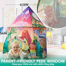 JOYIN Dinosaur Play Tent for Kids, Pop Up Play Tent for Boys & Girls, Kids Indoor Outdoor Dinosaur Playhouse Tent Set for Toddlers Birthday by TinyTreasures Baby Boutique