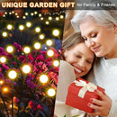 Solar Garden Lights Outdoor, 10 Pack 60LED Waterproof Solar Powered Lights for Yard Pathway Patio, Swaying Lawn Decor as Gardening Gifts for Women Holiday by GreenHaven Gardens
