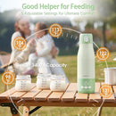 Portable Bottle Warmer for Travel, 3Min Fast Heating Bottle Warmer for Breastmilk & Water, 12 Oz Milk Warmer with Precise Temp Control and 9000mAh Long-Lasting Battery for Travel, Car, Outdoor by TinyTreasures Baby Boutique