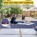 Marine Carpet,5 FT x 20 FT Deep Blue Indoor Outdoor Rug 0.2" Thick Boat Carpeting with Water-Proof TPE Backing, Non-Slip Outdoor Marine Carpet Roll for Home, Patio, Porch, Deck by CozyNest Decor