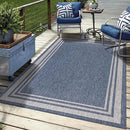 Keen Home Design Terrace Outdoor Area Rug - 6x9 Washable Indoor/Outdoor Rug for Patio, Kitchen, Balcony, Beach, Garden, Deck and Porch, Size: 6'x8'10" by GreenHaven Gardens