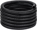 Pond Tubing ID 2” × 10ft Black Corrugated Flexible Reinforced Waterfall Pond Tube Sump Pump Hose, Non-toxic & Kinkproof (10 ft, 2" ID) by GreenHaven Gardens