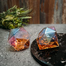 Set of 2 Iridescent Diamond Whiskey & Wine Glasses 10oz