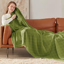 inhand Knitted Throw Blanket for Couch and Bed, Soft Living Room Home Decor Knitted Blanket with Tassel, Outdoor Lightweight Breathable Summer Blanket, Farmhouse Warm Woven Decorative, 50"x60" by CozyNest Decor