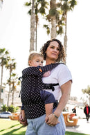 Beco Baby Carrier 8 Hybrid Newborn to Toddler Carrier (7-45lbs) - All in 1 Mesh Toddler Carrier - Baby Carrier Backpack, Front and Hip Carrier with Adjustable Seat - Cooling Ergonomic Carrier (Iris) by TinyTreasures Baby Boutique