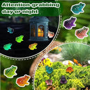 Barydat 40 Pcs Miniature Frog Figurines Luminous Mini Resin Frog Figures Model Garden Decor DIY Terrarium Craft Ornament Accessories for Moss Landscape Decoration (0.98 x 0.98 Inch) by GreenHaven Gardens