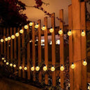 Battery Operated Globe String Lights - Indoor Outdoor String Lights Crystal Globe Lights 8 Modes 30 LED Patio Lights with Timer for Garden Balcony Pergola Party Decor, Warm White, 2 Pack by GreenHaven Gardens
