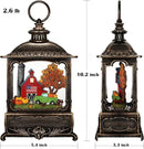 Fall Snow Globe Lantern Fall Decorations for Home Thanksgiving Gifts Autumn Harvest Fall Decor Swirling Glitter Snow Globes Barn Truck Pumpkin Farm by CozyNest Decor