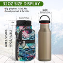 icolor Water Bottle Carrier Bag with Strap 25/32/40 oz Crossbody Bottle Holder with Phone Pocket Sling Sleeve Insulated Neoprene Water Bottle Pouch for Walking Travelling by TinyTreasures Baby Boutique