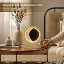Sunrise Alarm Clocks for Bedrooms, Stepless Dimmable Moon Lamp Dual Alarm Clock Wake Up Light with 12Levels Volume for Heavy Sleepers, 10 Natural Sounds with 30/60/90min Timer Night Light by TinyTreasures Baby Boutique