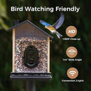 Smart Squirrels-Proof Bird Feeder with Camera Solar Powered, AI Identify Bird Species, Instant Notification Camera, CCPA Data Security, 3.2L Ultra Large Capacity Gift by GreenHaven Gardens