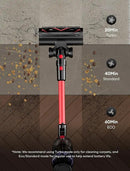 Ultenic Cordless Vacuum Cleaner, 550W/50Kpa, 60Mins Runtime, 180°Bendable Wand, Anti-Tangle Brush, Stick Vacuum Cordless with Charging Dock, Handheld Vacuum for Pet Hair/Carpet/Floor/Car, U16 Flex by CozyNest Decor