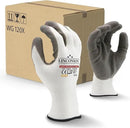 linconson 12 Pack Safety Performance Series Construction Mechanics Wrinkle Latex Work Gloves by GreenHaven Gardens