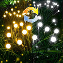 6-Pack Solar Garden Lights, 48 LED Solar Lights Outdoor for Garden Decor, Waterproof Firefly Light Outdoor (Sway by Wind), Swaying Light for Yard Patio Landscape Decorations (Warm White & Cool White) by GreenHaven Gardens