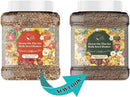 Wildflower Seed Shaker – Annual Mix by GevaGrow | 17 Variety Flower Seeds for Planting in Pots & Outdoor Gardens, Bulk 300,000+ Seeds - 1 Pound Tub by GreenHaven Gardens