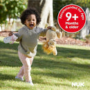 NUK Learner Cup 6+ Months Timeless Collection Amazon Exclusive 10 Oz – BPA Free Spill Proof Sippy Cup 2 Count (Pack of 1) by TinyTreasures Baby Boutique