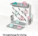 OXO Tot Expandable Drying Rack – Space-Saving Drying Rack | Newborn and Baby Essentials | Breastfeeding Essentials | Dry Baby Bottles | Save Space in Kitchen by TinyTreasures Baby Boutique