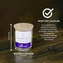 Lavender Fields Candle 7 oz – Best Smelling Soy Candle, Non Toxic, Long Lasting, Gift for Women, Natural Soy Wax, Home Decor & Spa Ambience, Aromatherapy, Relaxing Home Scent by CozyNest Decor