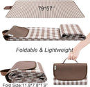 Beach Blanket Extra Large Picnic Blanket Sand Free Waterproof Outdoor Indoor Blanket Lightweight Easy Fold Handy Mat Portable Beach Mat for Camping Hiking Travel Park Grass by TinyTreasures Baby Boutique