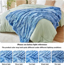 GONAAP Fuzzy Faux Fur Throw Blanket Twin Size Indigo Super Soft Cozy Plush Fuzzy Shaggy Blanket for Couch Sofa Bed (Indigo, Twin(60"x80")) by CozyNest Decor
