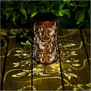 Solar Lanterns Outdoor Hanging Hummingbird Decor Lantern,Waterproof Hollow Out Metal Decorative Garden Light,Graceful Decoration for Patio,Yard,Landscape,Walkway,Festival by GreenHaven Gardens