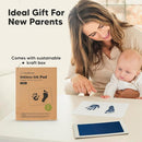 1-Pack Inkless Baby Hand and Footprint Kit - Mess Free Ink Pad for Newborn Keepsake, Dog Nose & Paw Print Kit, Clean Touch Ink Pad for Baby Hand & Footprints, Ideal New Mom Gifts (Navy, Jumbo) by TinyTreasures Baby Boutique
