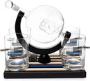 Police Officers Decanter - Whiskey and Wine Set 850ml