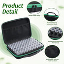 Seed Storage Box, Portable Seed Saving Box, Sturdy Seed Organizer Kit Seed Envelopes Funnel Label, Seed Container for Flower Plants Vegetable Seed, M-60 Slots by GreenHaven Gardens