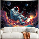BVBOX Astronaut Tapestry Wall Hanging 79"x59" Space Galaxy Nebula Clouds Art Trippy Cosmic Cool Psychedelic Wall Blanket Decor for Bedroom Living Room Dorm by CozyNest Decor