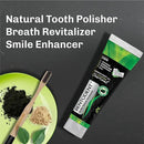 BENTODENT Fluoride Free Organic Charcoal Toothpaste with Bentonite Clay for Teeth Whitening- Natural Sensitive Teeth Whitening Toothpaste, Vegan, Travel by CozyNest Decor