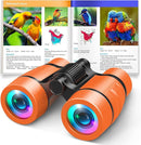 3-8 Year Old Boy Girl Toys: LET'S GO! Shockproof Binoculars for Kids Bird Watching 3 4 5 6 7 Year Old Boys Girls Outdoor Travel Toy for Kid Ages 4-7 Toddler Toy Binoculars by TinyTreasures Baby Boutique