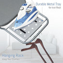 Ironing Board Full Size, BlissBoard 43"x13" Sturdy Heavy Duty Iron Board with Iron Rest, Heat Resistant Cover with Ultra Thick Padding, Height Adjustable, Silver by CozyNest Decor