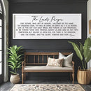 Our Father Prayer Bible Verse Framed Wall Art, 40''×15'' White Horizontal Religious Christian Lords Prayer Sign for God Jesus Christ Prayer, Rustic Holy Inspirational Catholic Scripture Decor by CozyNest Decor